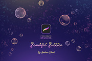 Bubbles Procreate Brushes, a Brush Add-On by Andrew Skoch Design (Thumbnail 3 of 13)