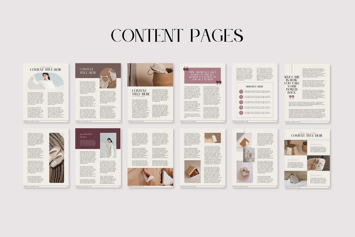 Coach Workbook Template CANVA preview 6