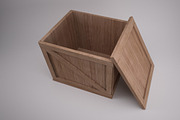 Wooden Shipping Crate, an Object 3D Model by kjpargeterimages (Thumbnail 2 of 3)