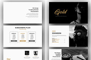 Gold PowerPoint Template, a Presentation Template by iHemalaya (Thumbnail 4 of 7)