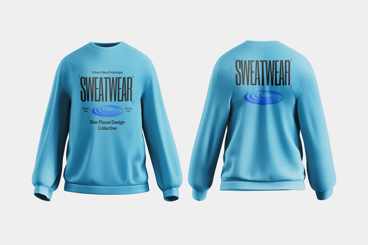 Sweatshirt Mockup, a Hoody Mockup by SLAB! Design (Photo 3 of 4)