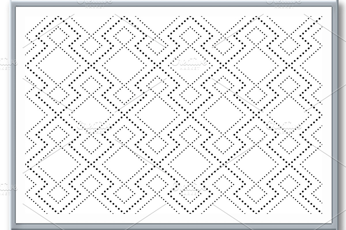 Geometric seamless pattern, a Pattern Graphic by RODINA (Photo 3 of 3)