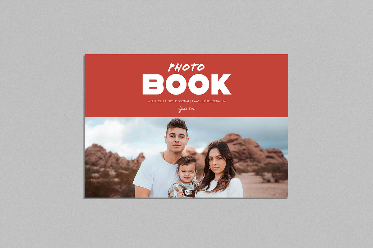 Photo Album Book Template, a Magazine Template by ElvinPrint (Photo 3 of 13)