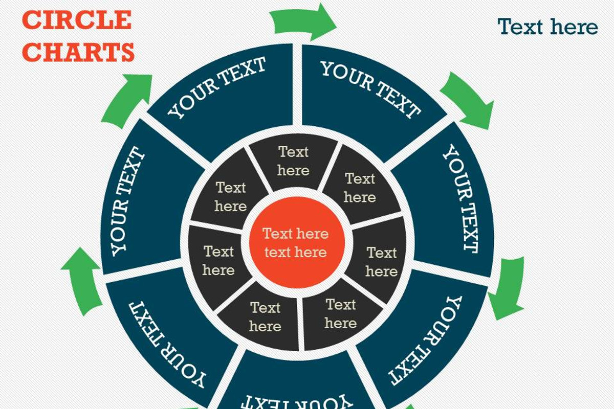 Circle Chart 1 PowerPoint Template, a Presentation Template by Yes Presentations (Photo 11 of 18)