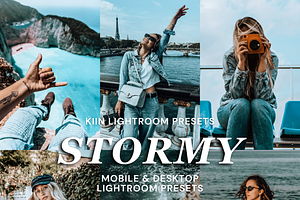 10 STORMY MOODY LIGHTROOM PRESETS