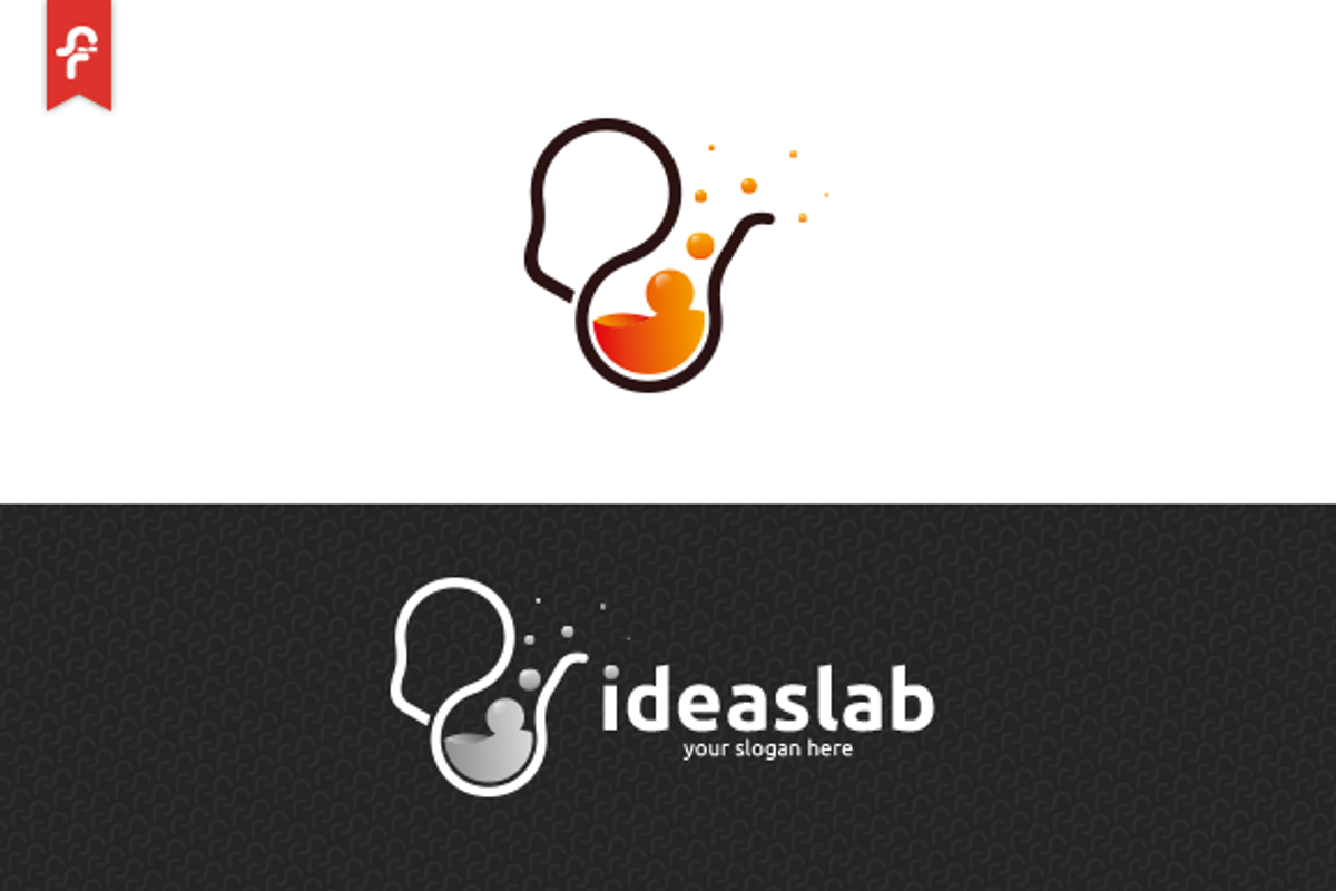 Ideas Lab Logo, a Branding & Logo Template by ft.studio