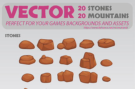 Mountains and Stons Collections (20