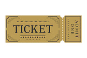 Retro Ticket Templates, an Object Illustration by PsychocheArt (Thumbnail 2 of 5)