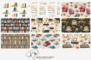 80 books seamless pattern, a Pattern Graphic by Poppy Lane Studio (Thumbnail 6 of 11)