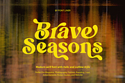 Brave Seasons - Modern Serif Font, a Serif Font by Font Liner (Thumbnail 1 of 14)