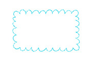 Crayon Chalk Doodle Scalloped Frames, an Object Graphic by Elena Pimukova (Thumbnail 8 of 11)