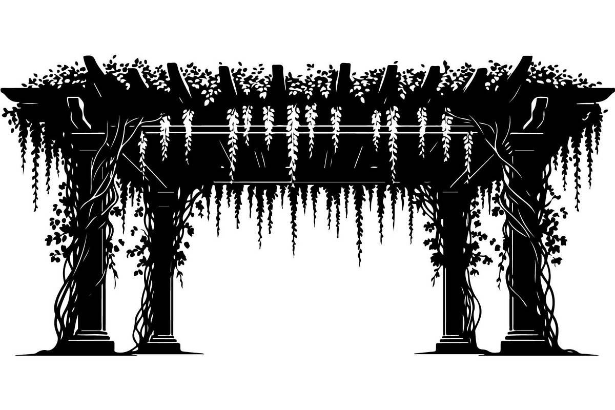 Hanging Vines Silhouette, an Object Graphic by Creativeshirt (Photo 18 of 20)
