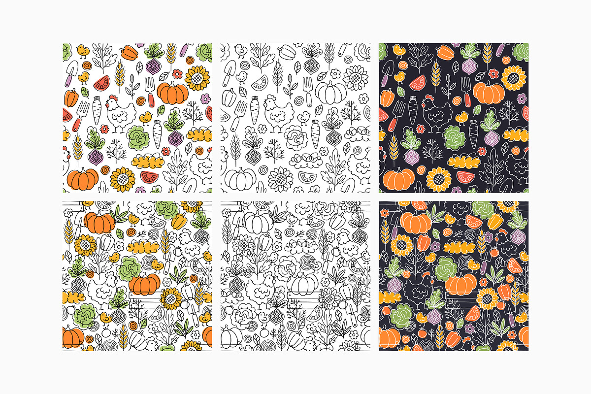 6 in 1 Scandinavian illustrations, a Decorative Illustration by adehoidar (Photo 4 of 8)
