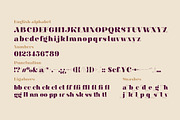 Hallie - Bold Classic Font, a Serif Font by Gleb Guralnyk (Thumbnail 6 of 6)