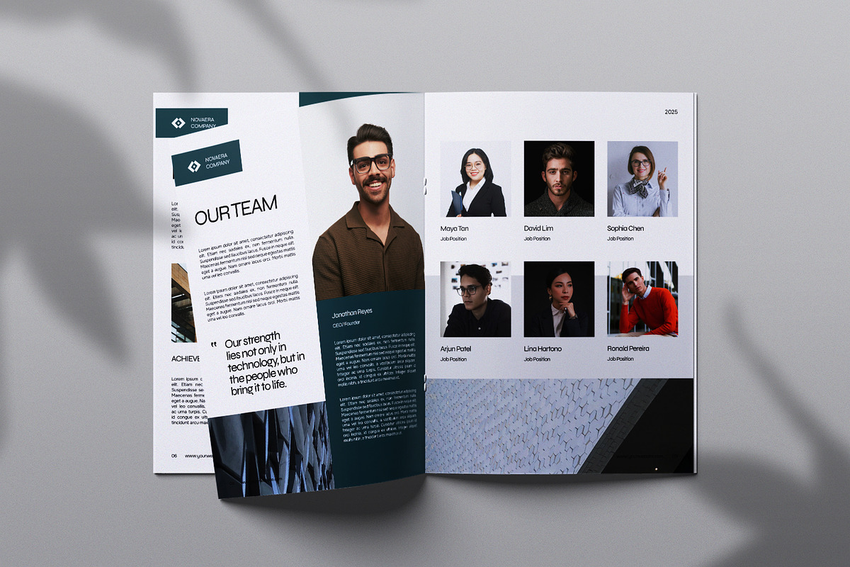 Company Profile Template, a Magazine Template by Portocraft