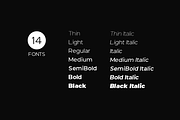 OPTIKA - Minimalist Font Family, a Sans Serif Font by Designova® (Thumbnail 15 of 15)
