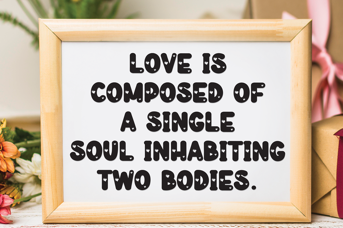 Love Daily | Script Font, a Script Font by Scratchones (Photo 3 of 8)