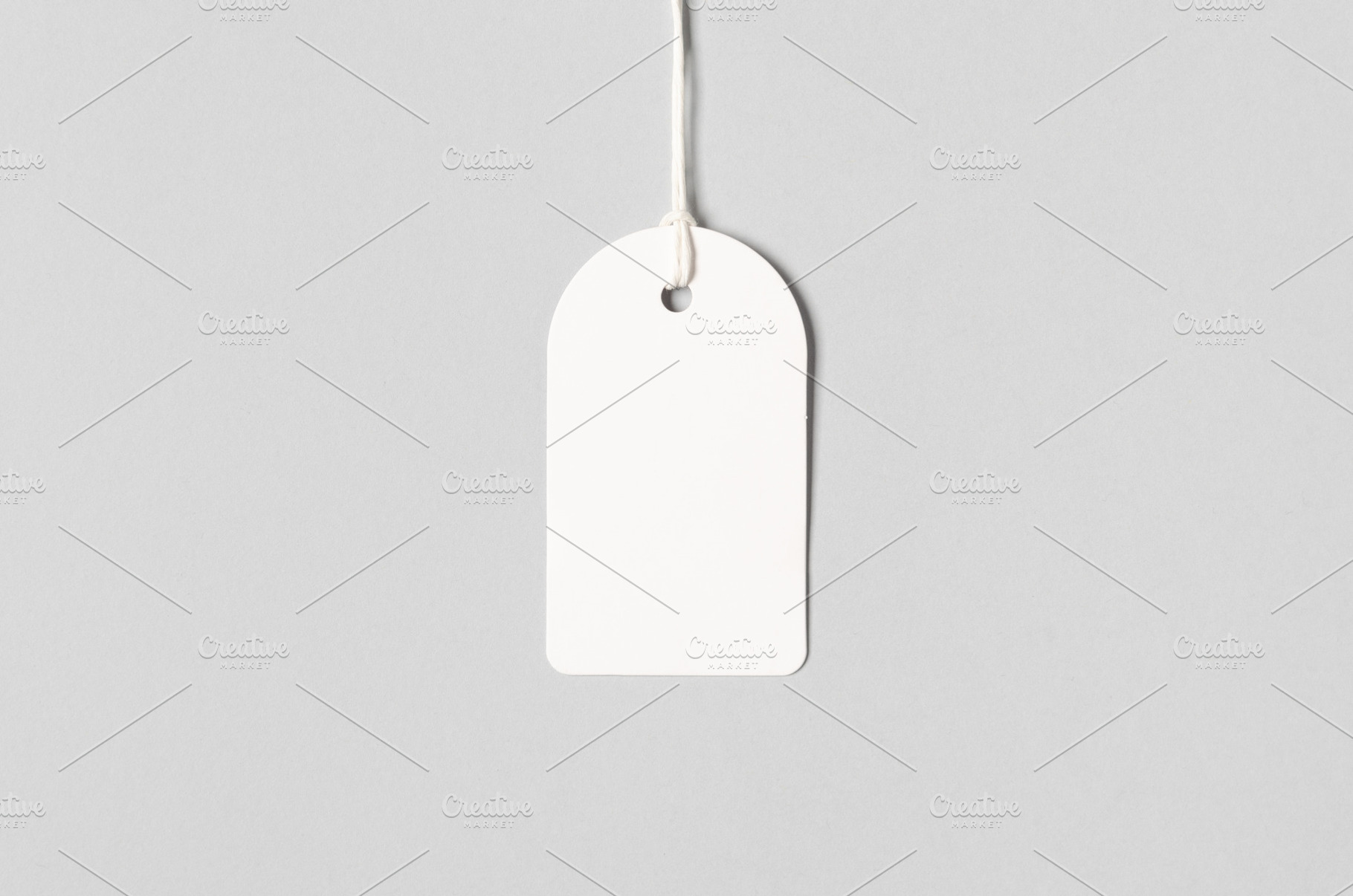 Clothing tag, gift tag mockup, JPEG, a Holiday Photo by Shablon