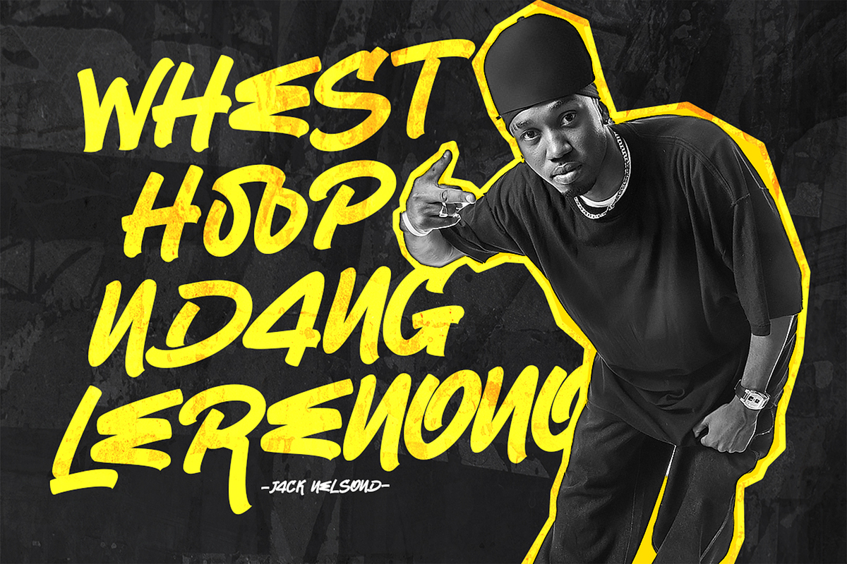 Whest Hoop - Graffiti Font, a Handwritten Font by Pekotype (Photo 7 of 15)