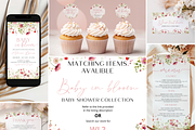 Baby in Bloom Thank You Card Mockup, an Invitation Template by Digital_Mind (Thumbnail 3 of 5)