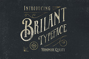 Brilant Typeface, a Serif Font by Ilham Herry (Thumbnail 1 of 4)