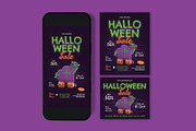 Halloween Sale Flyer, a Flyer Template by graphicook (Thumbnail 3 of 3)
