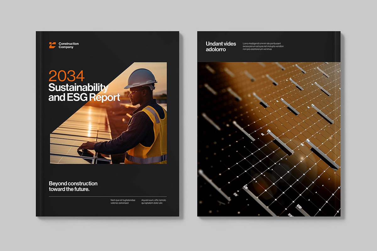Sustainability Report Template preview 5