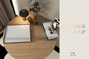 Wooden Frame psd mockup, a Print Template by DSTUDIO888 (Thumbnail 1 of 4)