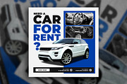 Rent a car social media post, a Social Media Template by Tanmoy Topu (Thumbnail 9 of 11)