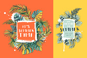 Big Tropical Set: patterns & frames, a Pattern Graphic by VasilkovS (Thumbnail 4 of 7)