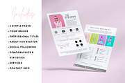 2 Page Modern Media Kit Template, a Presentation Template by CoCreatorDesigns (Thumbnail 5 of 7)