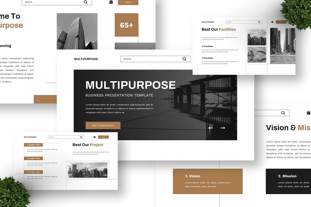 Multipurpose - Business Powerpoint, a Presentation Template by Deepslide Studio (Photo 4 of 6)