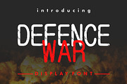 Defence War, a Font by Limited.studio (Thumbnail 1 of 6)