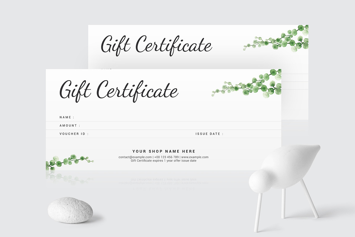 Gift Certificate, a Card Template by Amit Debnath (Photo 3 of 6)