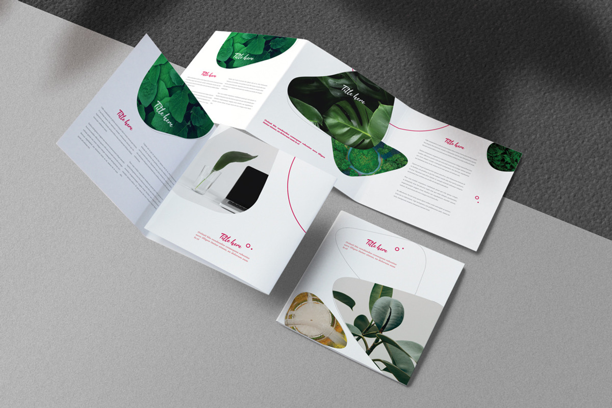 Clean Square Brochure, a Brochure Template by Kahuna Design (Photo 1 of 4)