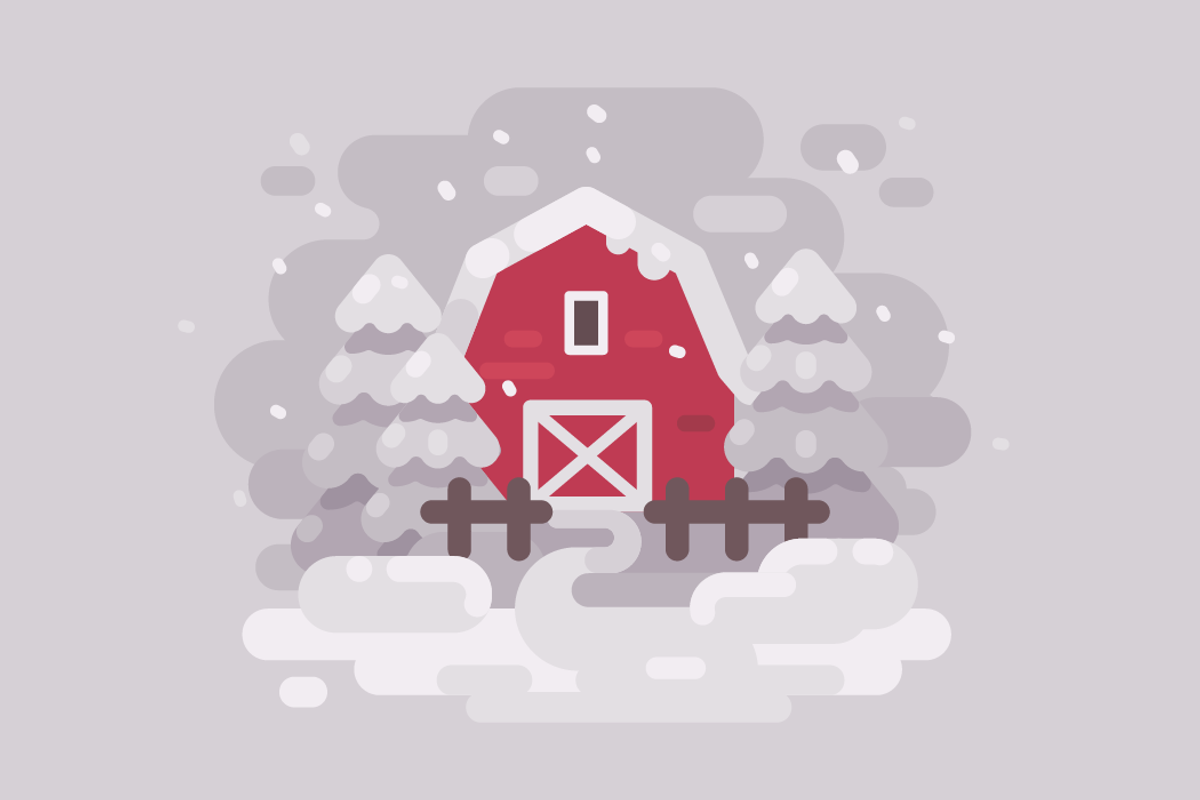 White Christmas, an Illustration by Ivan Dubovik (Photo 2 of 12)