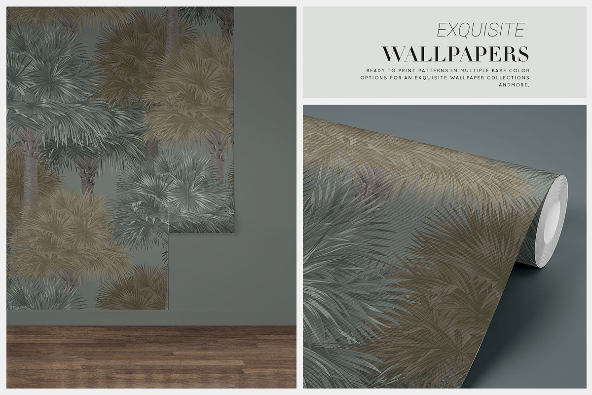 Woodland, Bold and Luxury patterns!, a Wallpaper Graphic by Pink Linen (Photo 8 of 14)