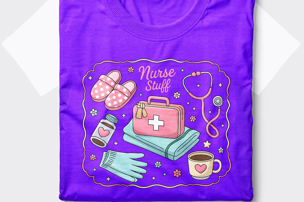 Nurse Stuff Png Registered Nurse Png, a Seasonal Illustration by Unique Design Team (Photo 1 of 7)