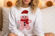 Faux Yarn Christmas Gingerbread Man, an Illustration by SinaCreation (Thumbnail 2 of 7)