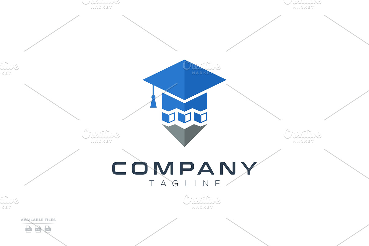 Education logo design, a Branding & Logo Template by mhafifuadi