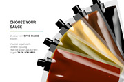 Sauce Doypack Pouch Mockup, a Cups & Container Mockup by AY Mock-Ups (Thumbnail 5 of 13)