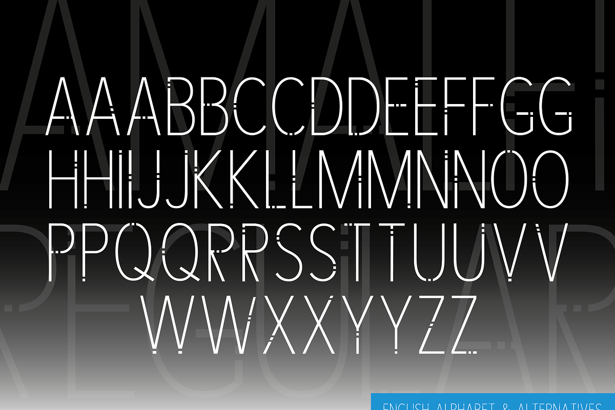 AMALFI - A Modern Font Family, a Sans Serif Font by OkayAnnie Designs (Photo 11 of 12)