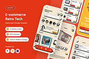 Neonova - E-commerce Retro Tech App, an App Template by productype1 (Thumbnail 1 of 5)