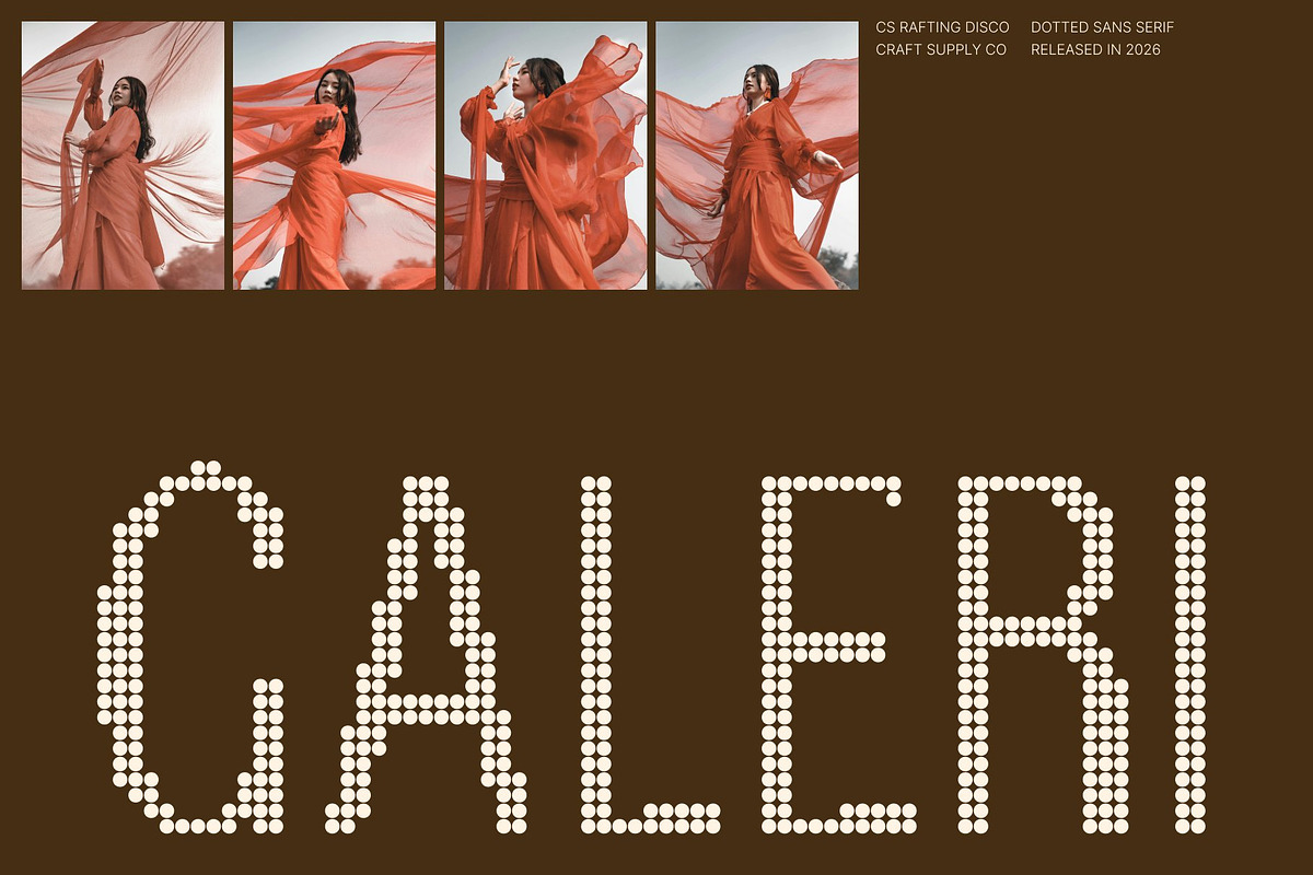 CS Rafting Disco, a Sans Serif Font by Craft Supply Co. (Photo 4 of 8)