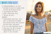 Monochromatic Tie Dye Pack 3, a Pattern Graphic by Lindy_doodle (Thumbnail 2 of 9)
