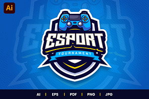 E-sports Gaming Logo Template