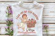 I Can Buy My Self Flowers PNG, an Illustration by CraftArtStudio (Thumbnail 2 of 4)