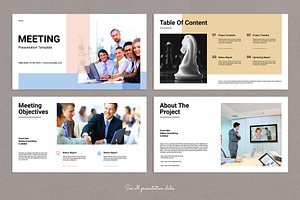 Meeting Presentation Template