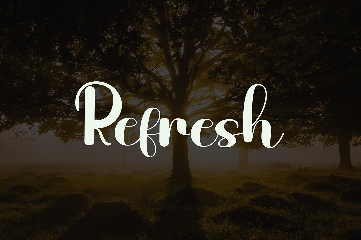Inspirational, a Script Font by FreshTypeINK (Photo 6 of 8)