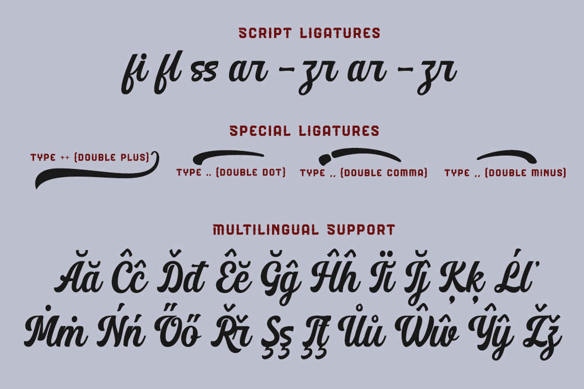 Authentic Vintage Sans & Script, a Script Font by Absonstype (Photo 12 of 12)